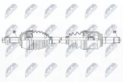 Gelenksatz, Antriebswelle Vorderachse links NTY NPW-KA-314