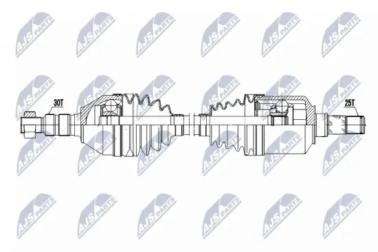 Antriebswelle Vorderachse links NTY NPW-FT-099 Bild Antriebswelle Vorderachse links NTY NPW-FT-099