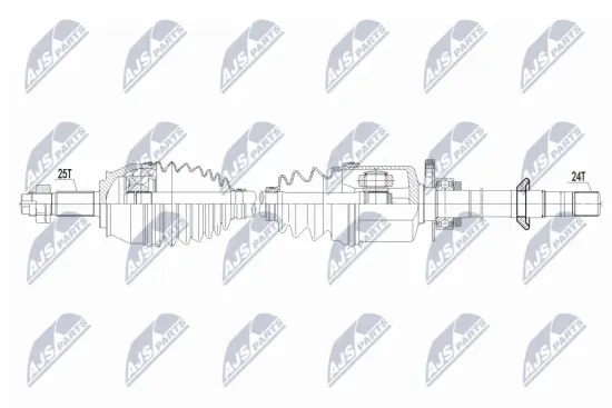 Antriebswelle Vorderachse rechts NTY NPW-FT-100 Bild Antriebswelle Vorderachse rechts NTY NPW-FT-100