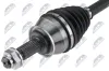 Antriebswelle Vorderachse links NTY NPW-FT-109 Bild Antriebswelle Vorderachse links NTY NPW-FT-109