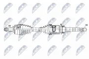 Antriebswelle Vorderachse rechts NTY NPW-FT-110