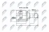 Gelenksatz, Antriebswelle Hinterachse Hinterachse links Hinterachse rechts NTY NPW-HD-009