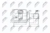 Gelenksatz, Antriebswelle getriebeseitig Vorderachse links NTY NPW-HD-018 Bild Gelenksatz, Antriebswelle getriebeseitig Vorderachse links NTY NPW-HD-018