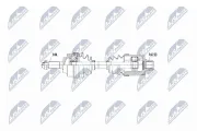 Antriebswelle Vorderachse rechts NTY NPW-HD-032