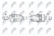 Antriebswelle Vorderachse links NTY NPW-HD-050