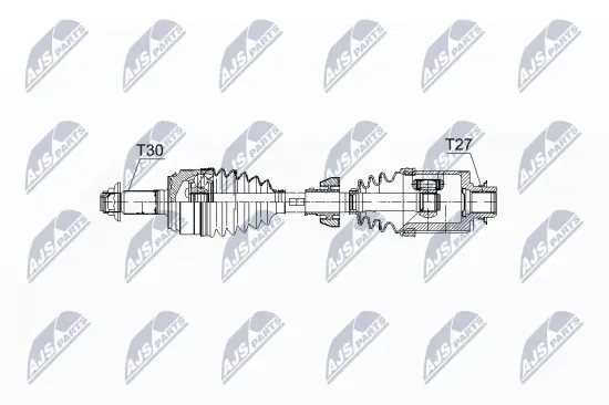 Antriebswelle Vorderachse rechts NTY NPW-HD-058 Bild Antriebswelle Vorderachse rechts NTY NPW-HD-058