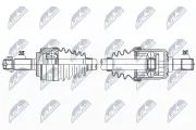 Antriebswelle Vorderachse links NTY NPW-HD-081