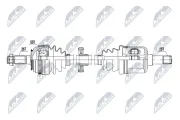 Antriebswelle Vorderachse links NTY NPW-HD-122
