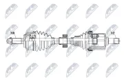 Antriebswelle Vorderachse links NTY NPW-HD-132