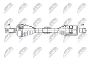 Antriebswelle Vorderachse rechts NTY NPW-HD-140
