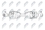 Antriebswelle Vorderachse links NTY NPW-HD-171