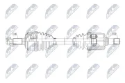 Antriebswelle Vorderachse links NTY NPW-HD-174