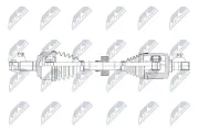 Antriebswelle Vorderachse links NTY NPW-HD-179