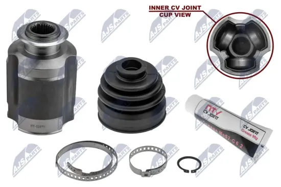 Gelenksatz, Antriebswelle Vorderachse rechts getriebeseitig NTY NPW-HY-524 Bild Gelenksatz, Antriebswelle Vorderachse rechts getriebeseitig NTY NPW-HY-524