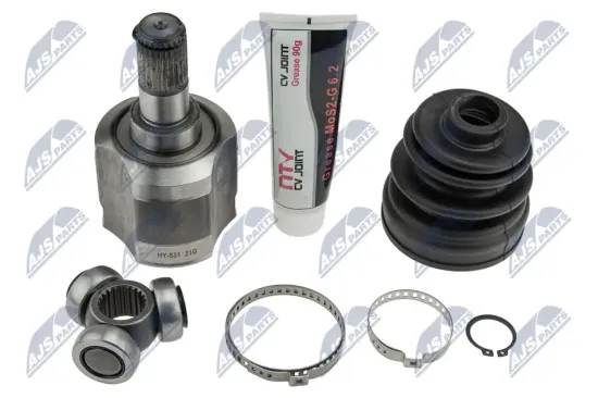 Gelenksatz, Antriebswelle getriebeseitig Hinterachse Hinterachse links Hinterachse rechts NTY NPW-HY-531 Bild Gelenksatz, Antriebswelle getriebeseitig Hinterachse Hinterachse links Hinterachse rechts NTY NPW-HY-531