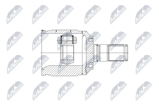 Gelenksatz, Antriebswelle Vorderachse links NTY NPW-HY-556 Bild Gelenksatz, Antriebswelle Vorderachse links NTY NPW-HY-556