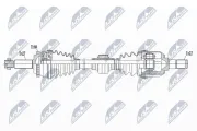 Gelenksatz, Antriebswelle Vorderachse links NTY NPW-ME-044