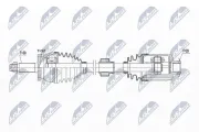 Antriebswelle Vorderachse rechts NTY NPW-HY-573