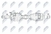 Antriebswelle Vorderachse links NTY NPW-HY-591