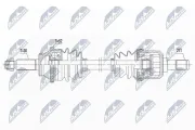 Antriebswelle Hinterachse links Hinterachse rechts NTY NPW-HY-601
