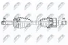 Antriebswelle Vorderachse links NTY NPW-HY-618