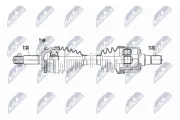Antriebswelle Vorderachse links NTY NPW-HY-629