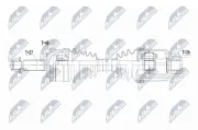 Antriebswelle Vorderachse rechts NTY NPW-HY-631