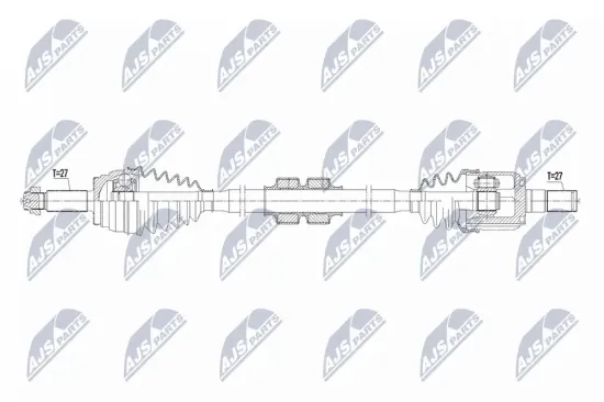 Gelenksatz, Antriebswelle Vorderachse links NTY NPW-ME-085 Bild Gelenksatz, Antriebswelle Vorderachse links NTY NPW-ME-085