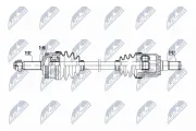 Antriebswelle Vorderachse links NTY NPW-HY-635
