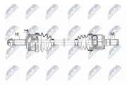 Gelenksatz, Antriebswelle Vorderachse links NTY NPW-ME-087