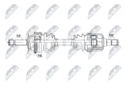 Antriebswelle Vorderachse links NTY NPW-HY-671