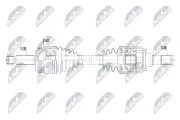 Antriebswelle Hinterachse rechts NTY NPW-HY-673
