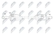 Antriebswelle Vorderachse rechts NTY NPW-HY-695