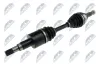 Antriebswelle Vorderachse links Vorderachse NTY NPW-JG-000 Bild Antriebswelle Vorderachse links Vorderachse NTY NPW-JG-000