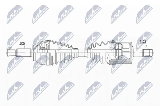 Antriebswelle Vorderachse rechts NTY NPW-JG-004 Bild Antriebswelle Vorderachse rechts NTY NPW-JG-004