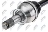 Antriebswelle Hinterachse links NTY NPW-JG-022 Bild Antriebswelle Hinterachse links NTY NPW-JG-022