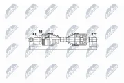 Antriebswelle Vorderachse links NTY NPW-KA-326