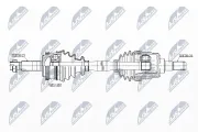 Antriebswelle Vorderachse rechts NTY NPW-KA-344