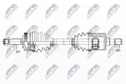 Antriebswelle Vorderachse links NTY NPW-KA-352