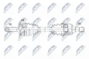 Antriebswelle Vorderachse rechts NTY NPW-KA-417
