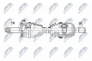 Antriebswelle Vorderachse links NTY NPW-KA-418