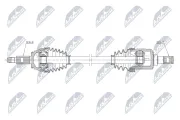 Antriebswelle Vorderachse links NTY NPW-KA-434