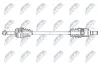 Antriebswelle Vorderachse links NTY NPW-KA-436