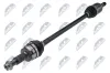 Antriebswelle Hinterachse NTY NPW-LR-025 Bild Antriebswelle Hinterachse NTY NPW-LR-025