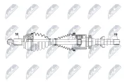 Antriebswelle Vorderachse rechts NTY NPW-LR-051
