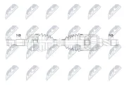 Antriebswelle Hinterachse links Hinterachse rechts NTY NPW-LR-053