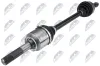 Antriebswelle Hinterachse links NTY NPW-LR-058 Bild Antriebswelle Hinterachse links NTY NPW-LR-058