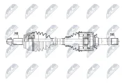 Antriebswelle Hinterachse links NTY NPW-LR-058