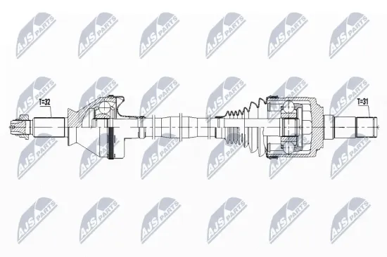 Antriebswelle Hinterachse links NTY NPW-MA-005 Bild Antriebswelle Hinterachse links NTY NPW-MA-005