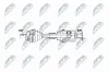 Antriebswelle Vorderachse links NTY NPW-ME-022